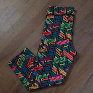 🔥 Zumba Capri - Fun & Edgy, Perfect Condition 🔥